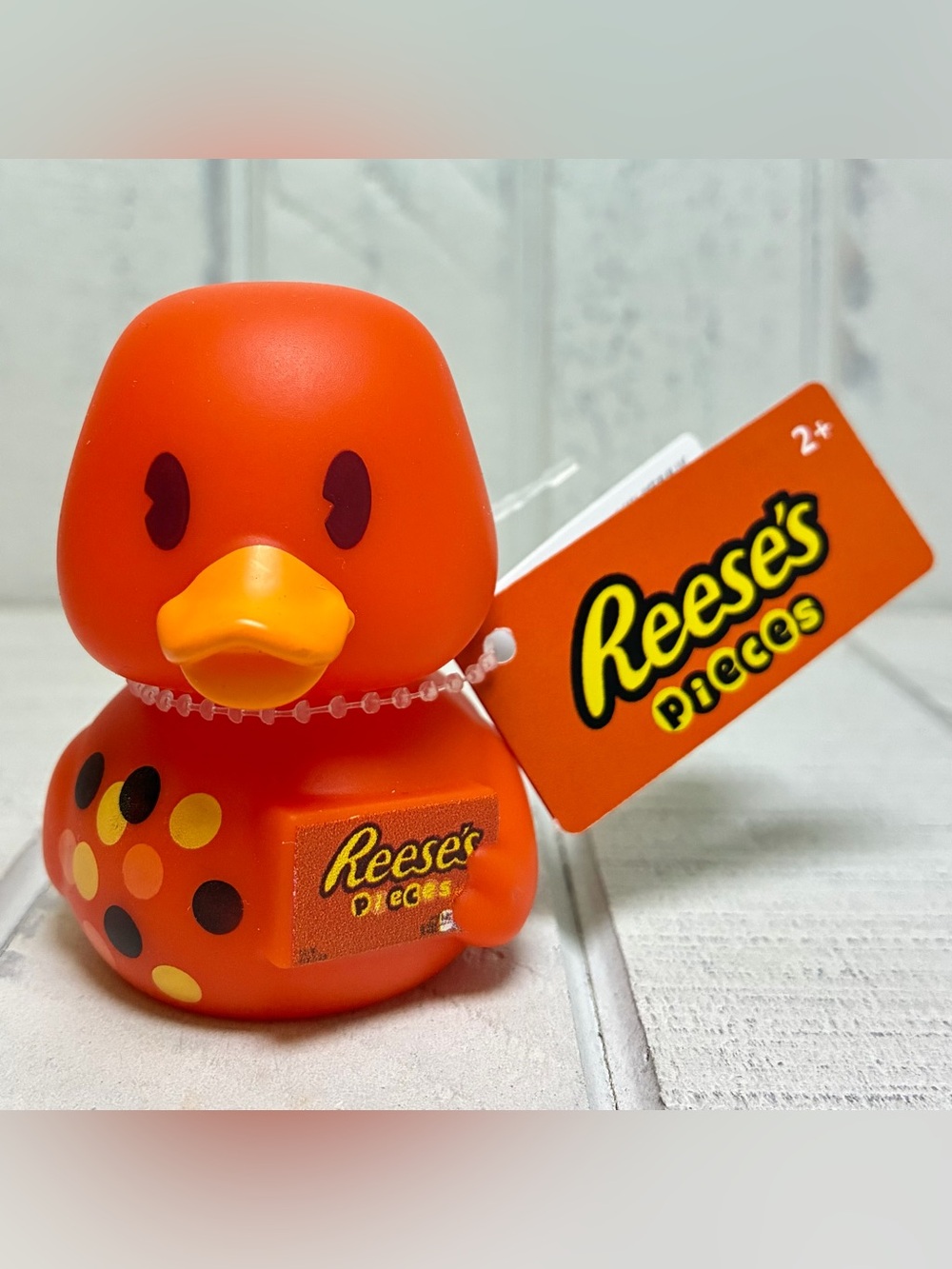 Hershey’s Reese’s Pieces Toy Rubber Duck Just Play 2026 Candy Theme Collectible